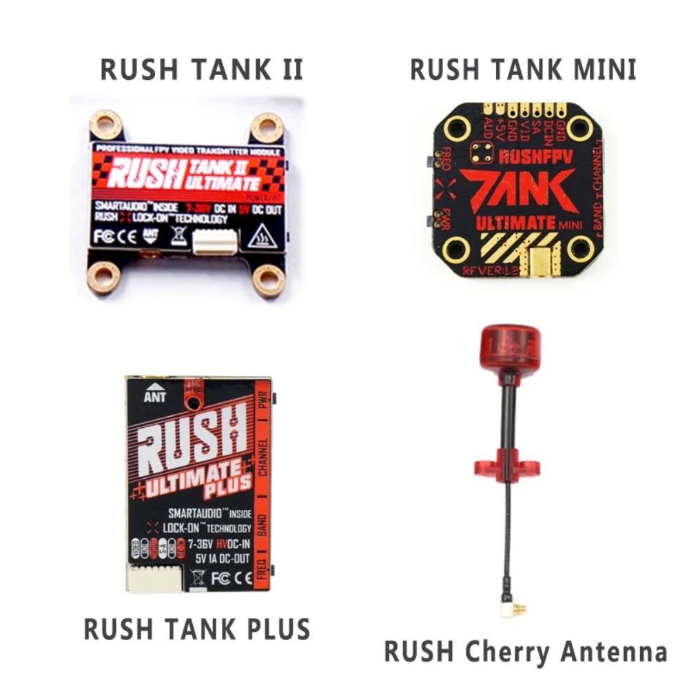 RUSH TANK Ultimate II/Mini/PLU - Fpv Drone Transmitter 评论和价格